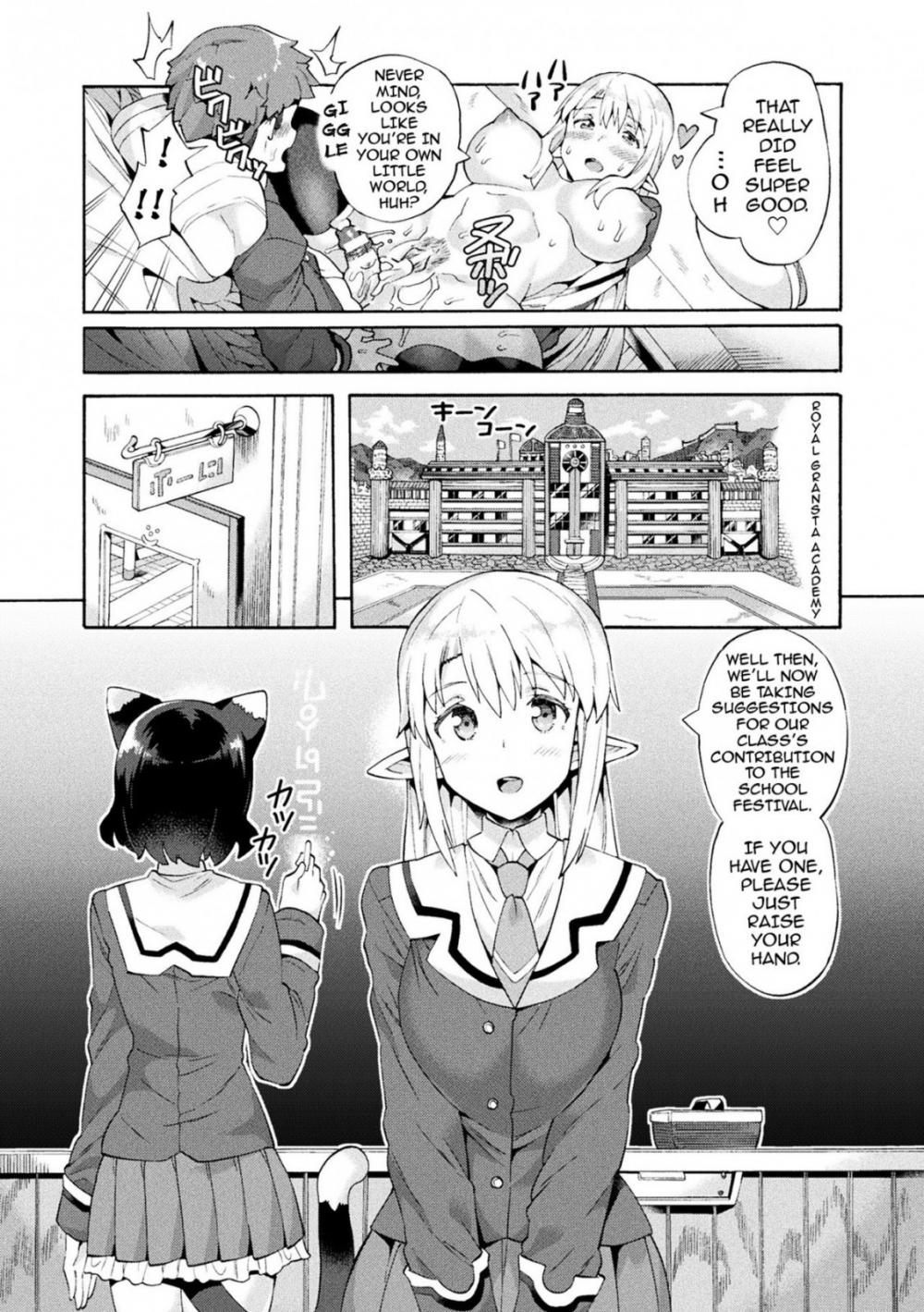 Hentai Manga Comic-Bitch School President Elf's First Time With a Virgin Orc-Chapter 1-5